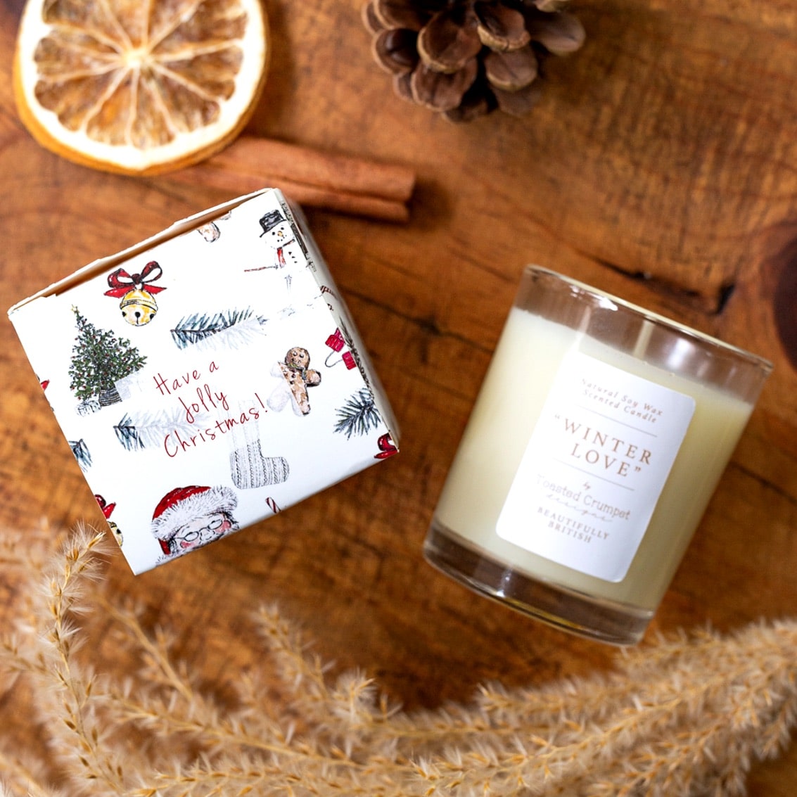 All Things Jolly Boxed Mini Votive Candle