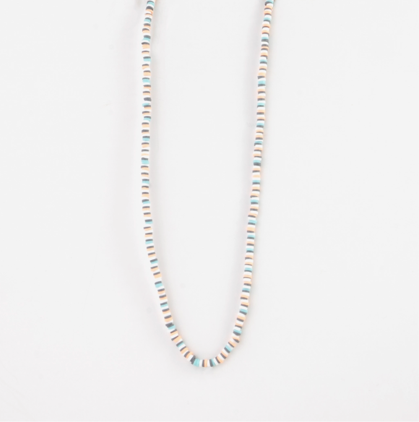 Avalon Clay Beaded Surfer Necklace