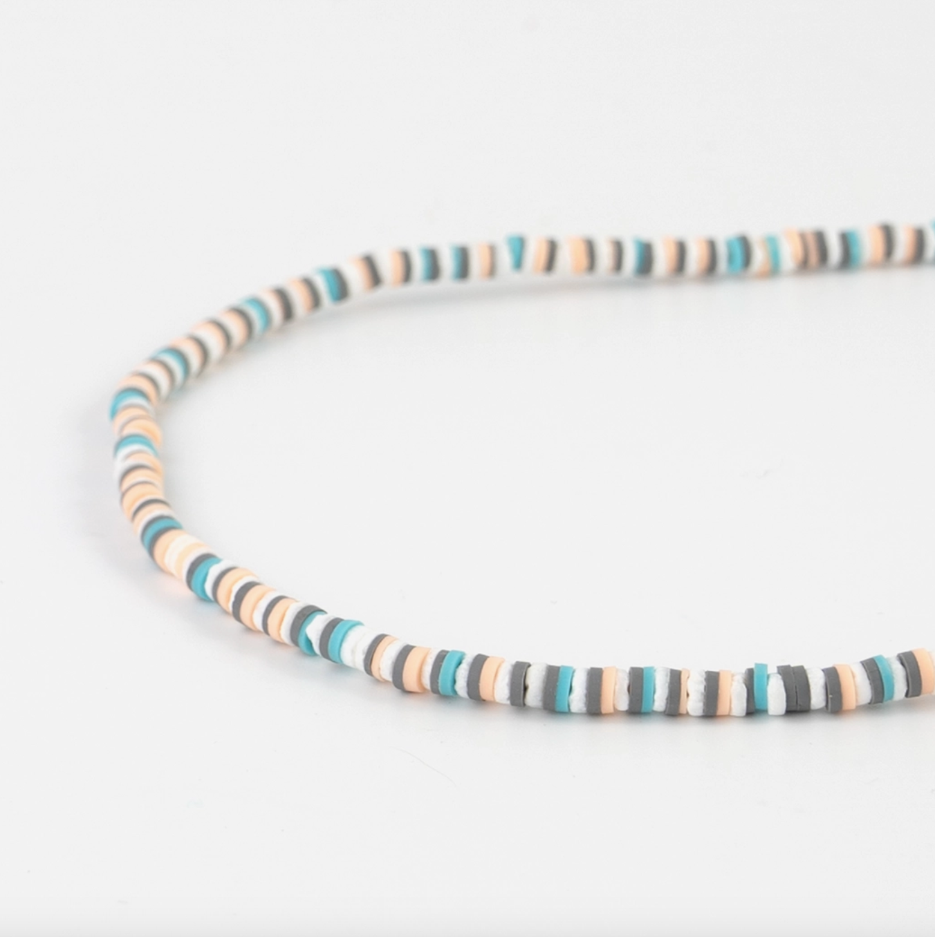 Avalon Clay Beaded Surfer Necklace