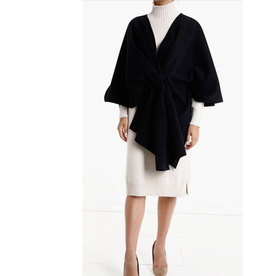 Black Knot Front Poncho