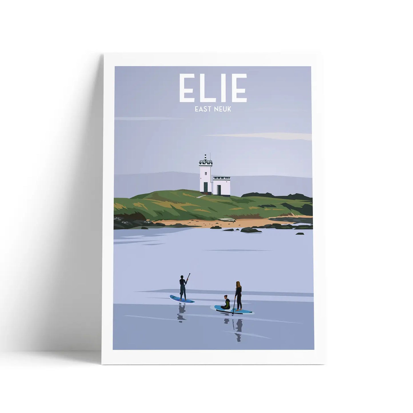 Elie Ness Lighthouse A4 Print | East Neuk of Fife