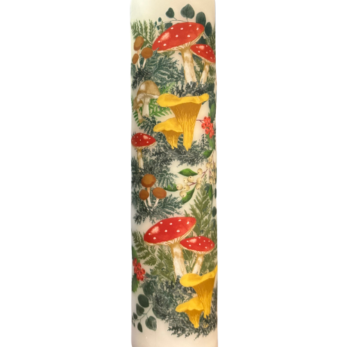 Forest Christmas Pillar Advent Candle