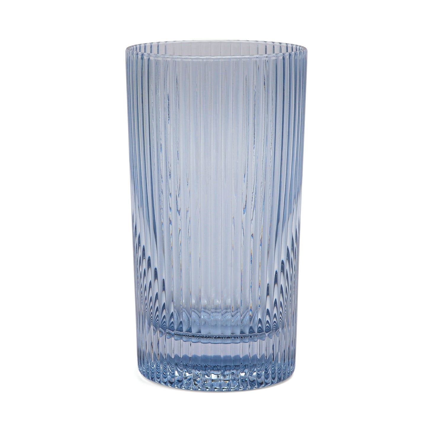 Stella Highball Glasses |  Set of 2 Blue | Here's How