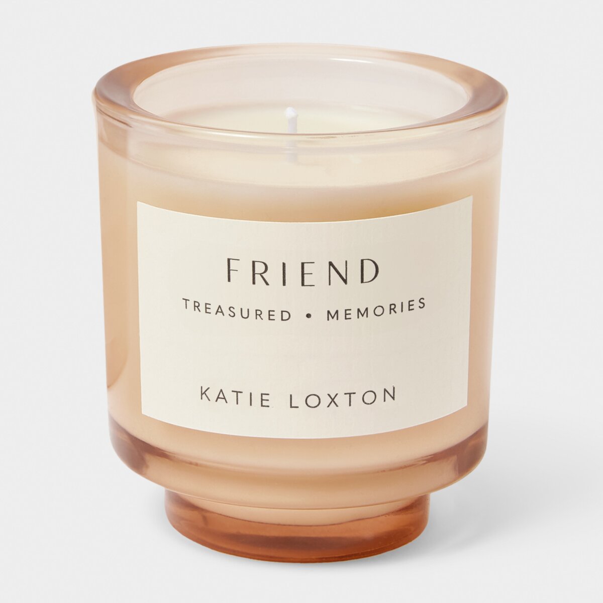 Katie Loxton | 'Friend' Sentiment Candle | Peach Rose & Sweet Mandarin