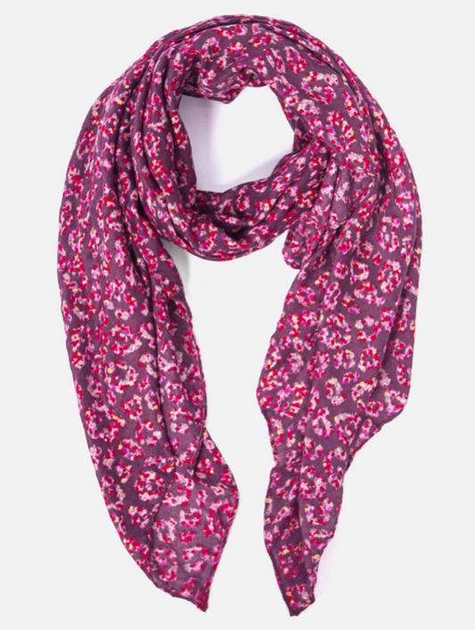 Kim Lightweight Scarf | Fuchsia