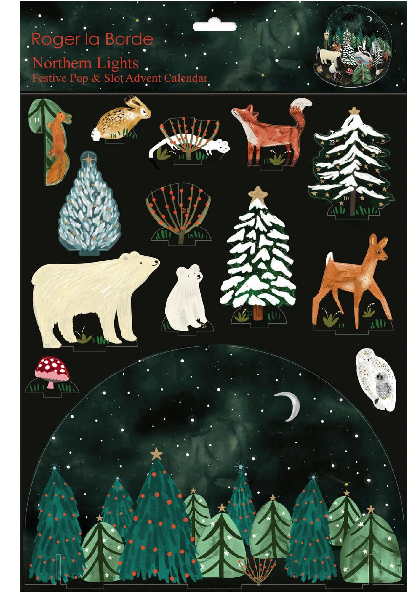 Northern Lights Pop & Slot Advent Calendar