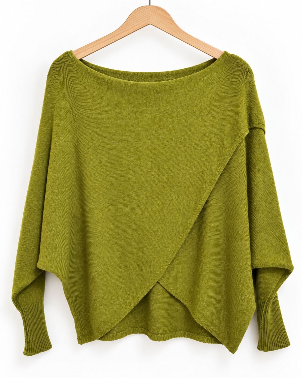 The Crossover Cashmere Blend Knit – Pistachio