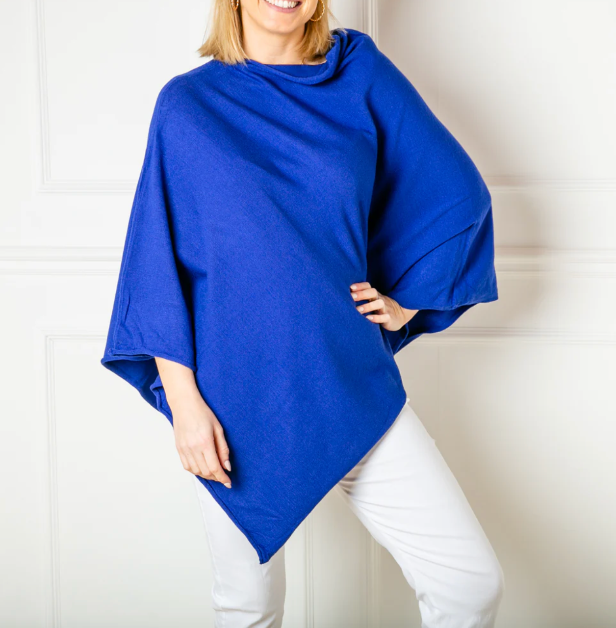 Poncho | Royal Blue