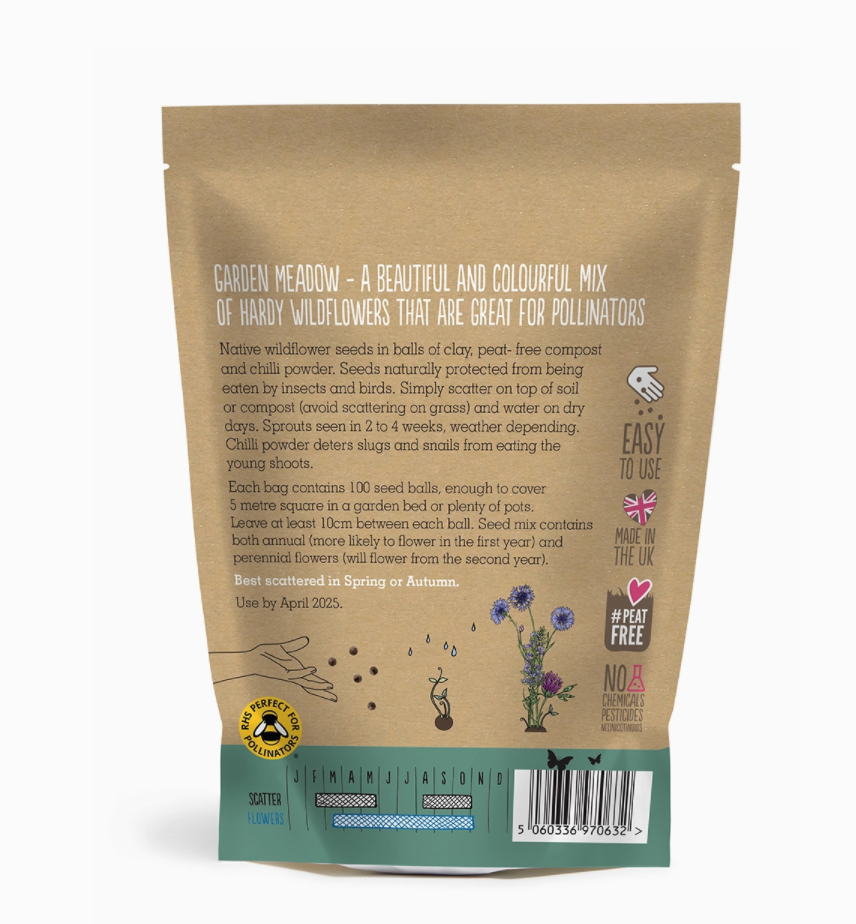 Seedball | Garden Meadow Mix Seed Grab Bag