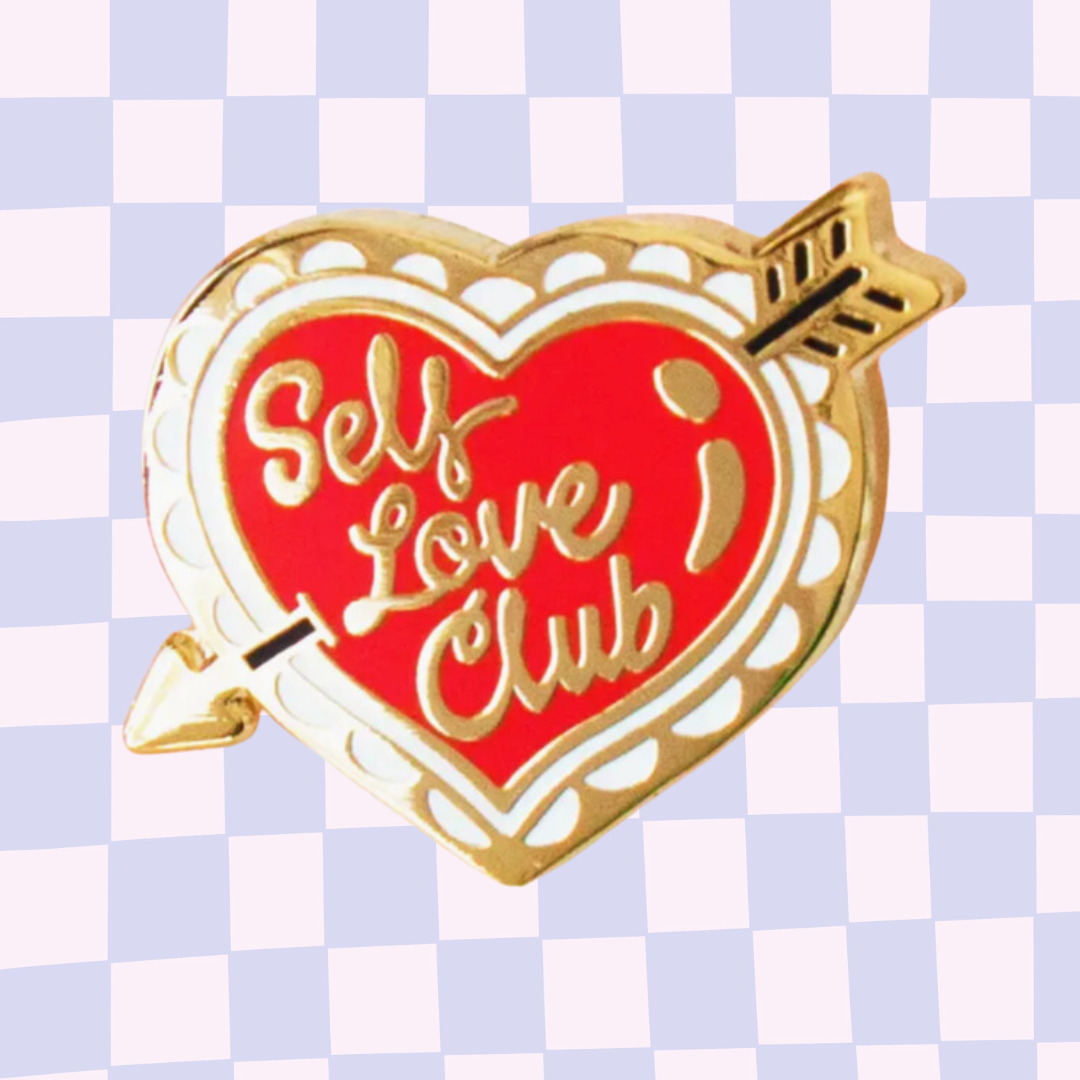 Self Love Club Heart Enamel Pin