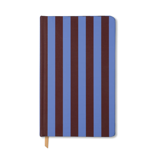 Soft Touch Journal | Purple & Nutmeg Stripe