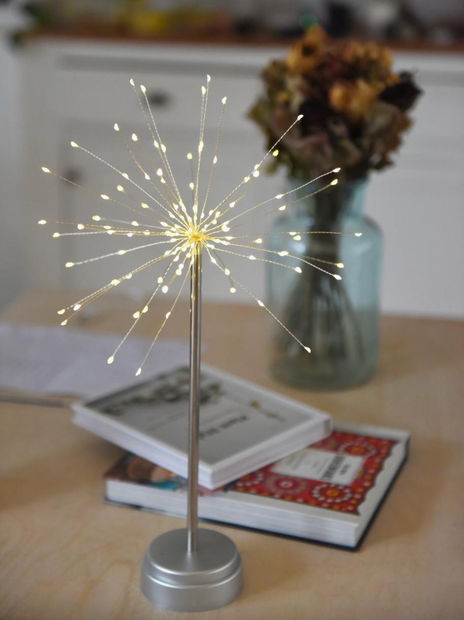 Starburst Table Lamp | Battery Operated LED Table Light