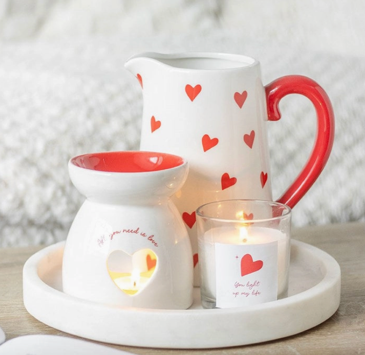 You Light Up My Life Strawberry Valentine's Day Candle