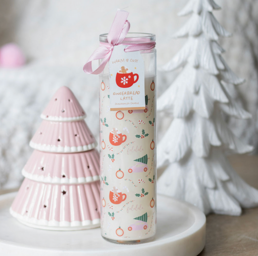 Sugarplum Christmas Tube Candle