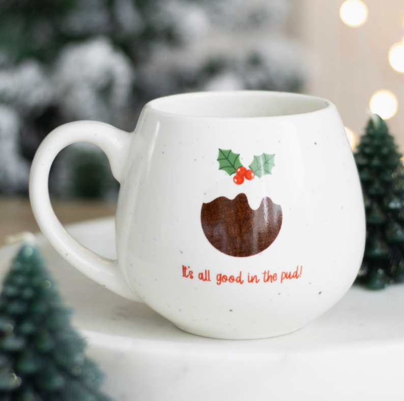 All Good In The Pud | Christmas Mug