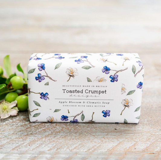Apple Blossom & Clematis Luxury Triple Milled Soap Bar