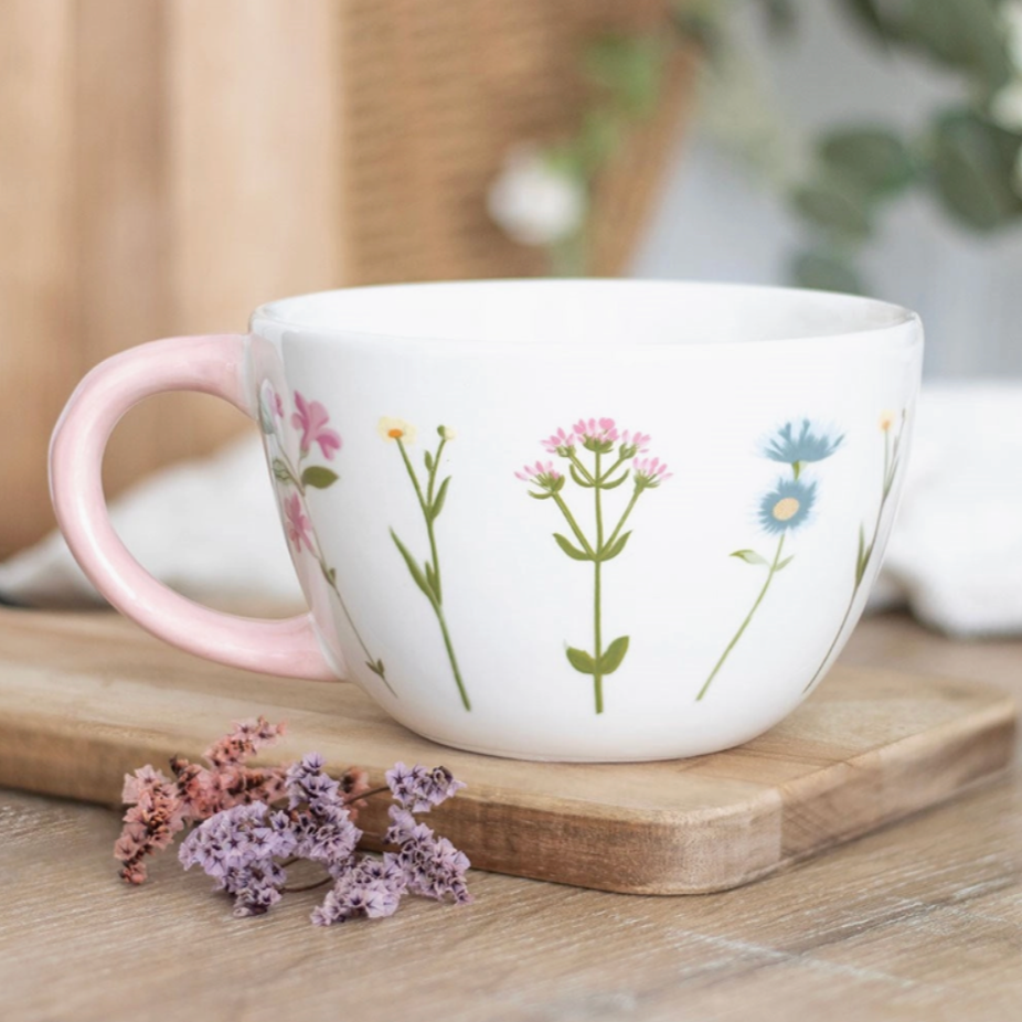 Blooming Lovely Floral Mug | Mother's Day Gift