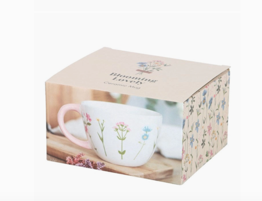 Blooming Lovely Floral Mug | Mother's Day Gift