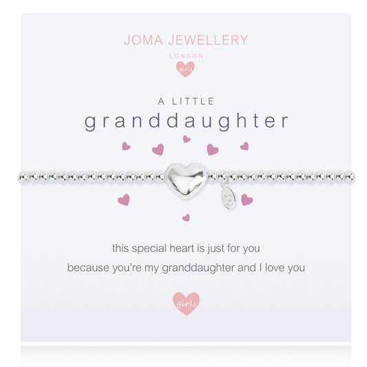 Joma Jewellery | Children's A Littles | Granddaughter Bracelet