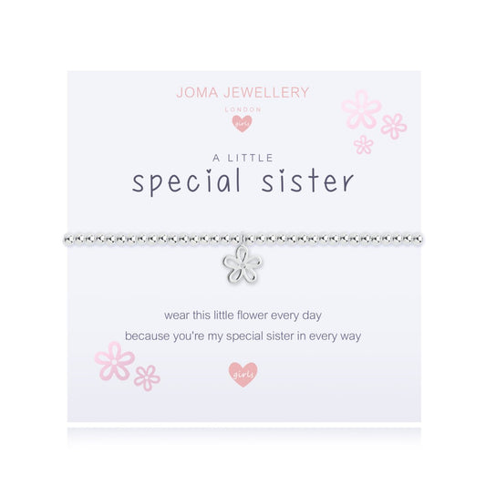 Joma Jewellery | Children's A Littles | Special Sister Bracelet