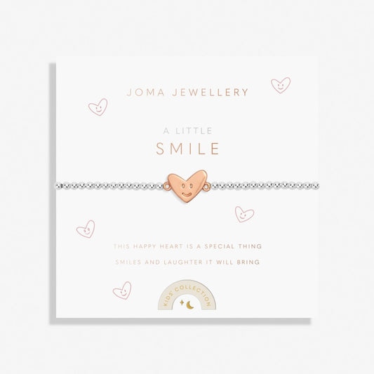 Joma Jewellery | Children's A Littles | 'Smile' Bracelet