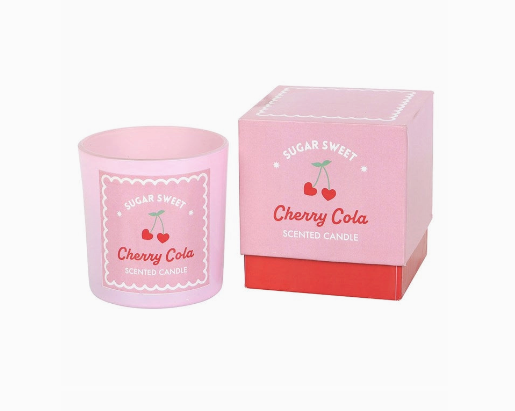 Pink Cherry Cola Valentine's Day Candle