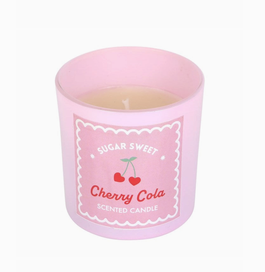 Pink Cherry Cola Valentine's Day Candle