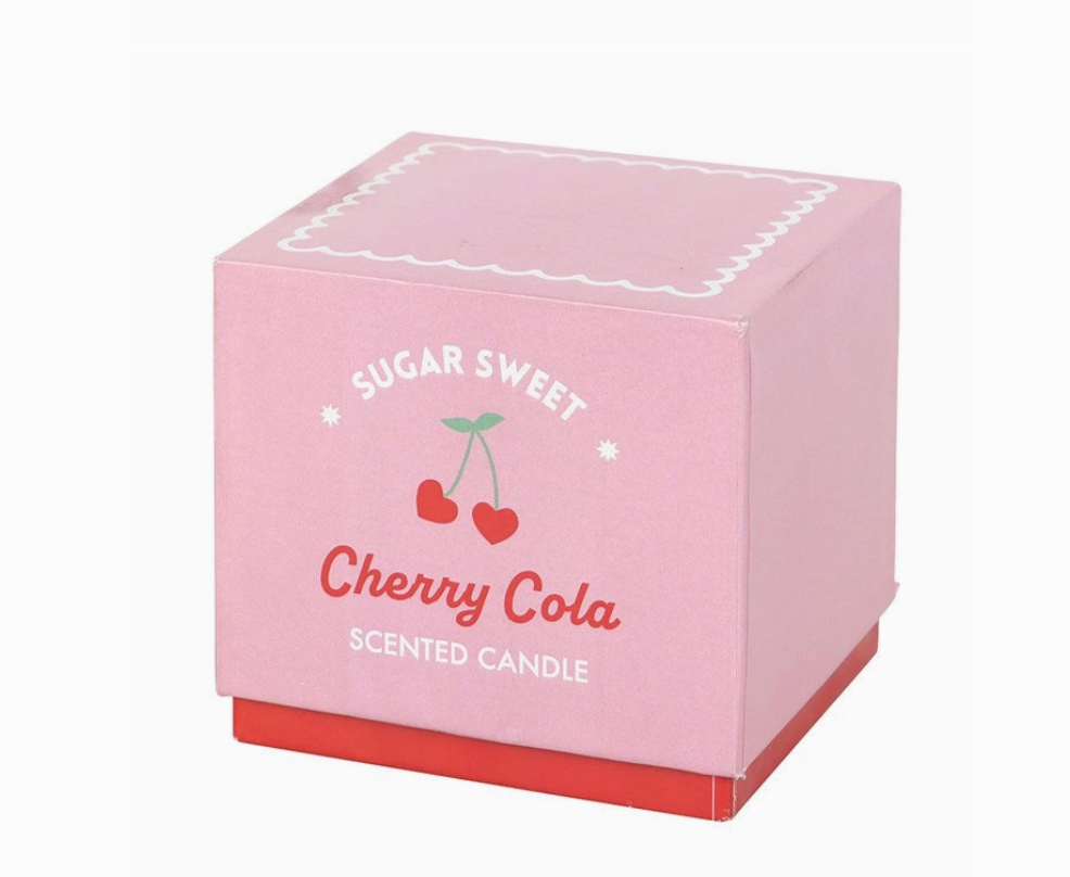 Pink Cherry Cola Valentine's Day Candle