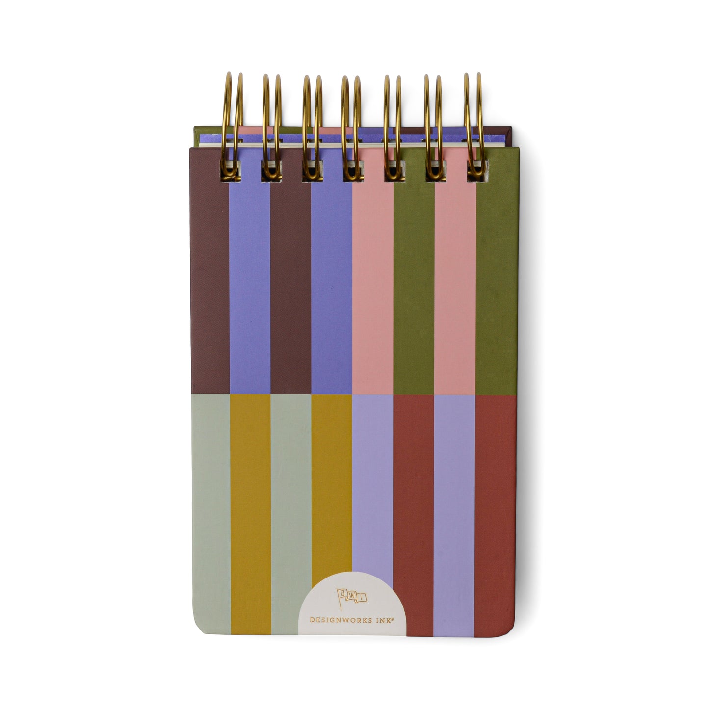 Chunky Spiral Bound Notepad | Bold Stripes