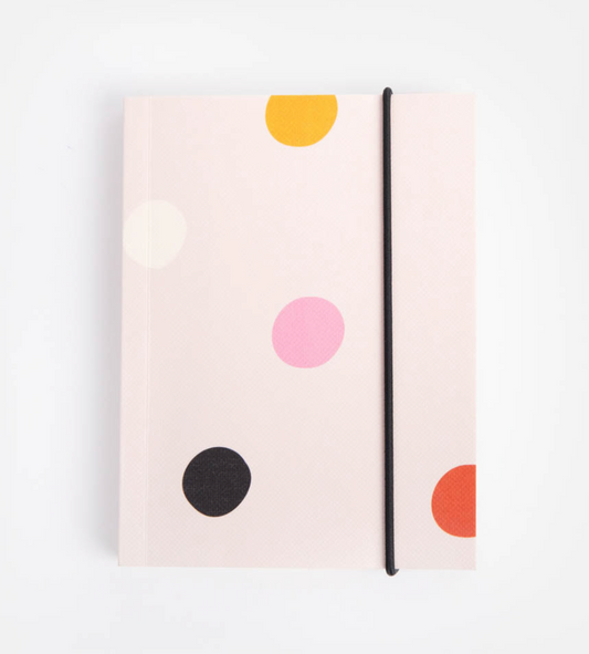 Chunky Pink Polka Dot Notebook