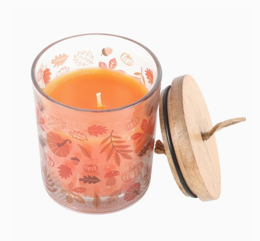 Cinnamon & Orange Autumn Scented Candle