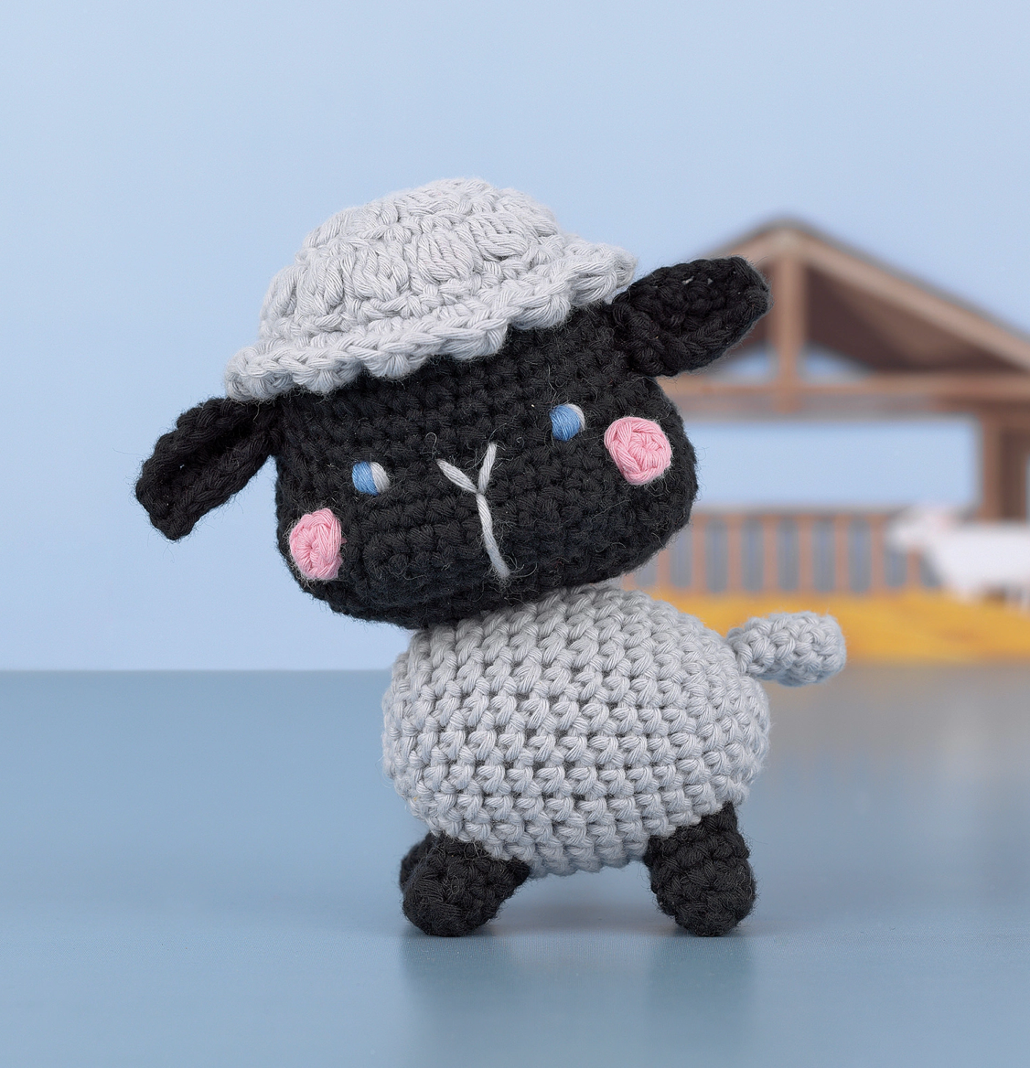 Amigurumi Crochet Kit | Barry The Sheep | Hello Adorable