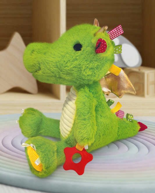 Large Dragon Sensory Snuggable Soft Toy