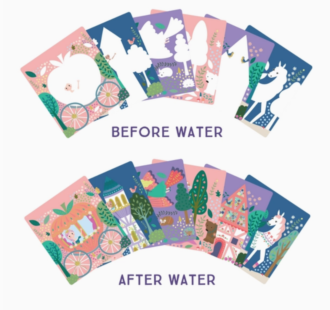 Fairytale Easel Watercard & Pen | Art Set for Kids