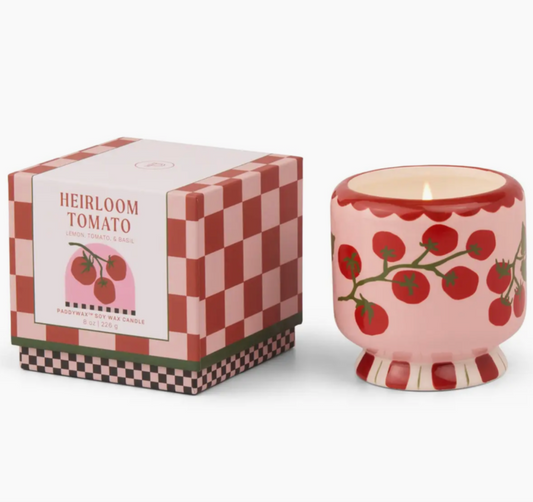 Heirloom Tomato | Ceramic Scented Candle