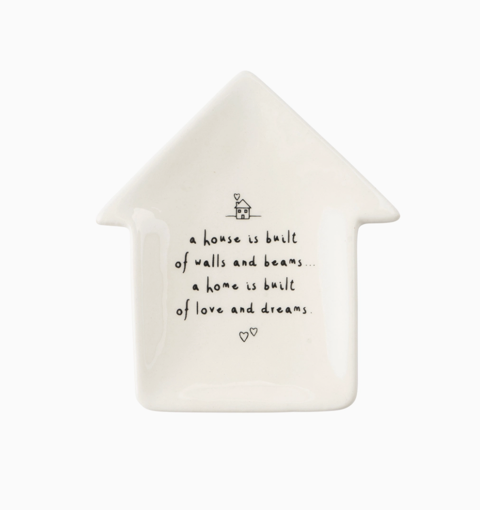 Love House Trinket Ring Dish