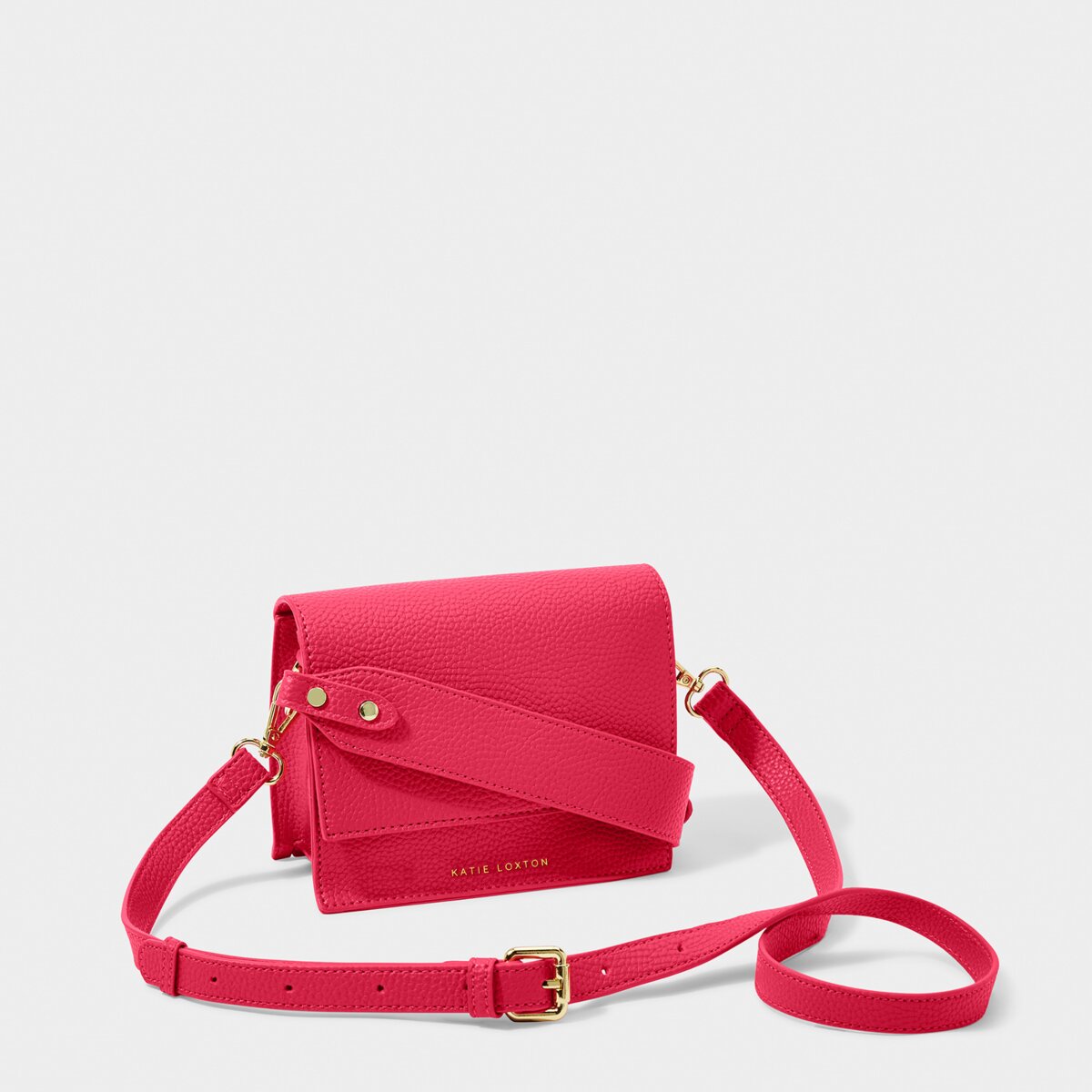 Katie Loxton | Mini Orla Crossbody Bag | Fuchsia