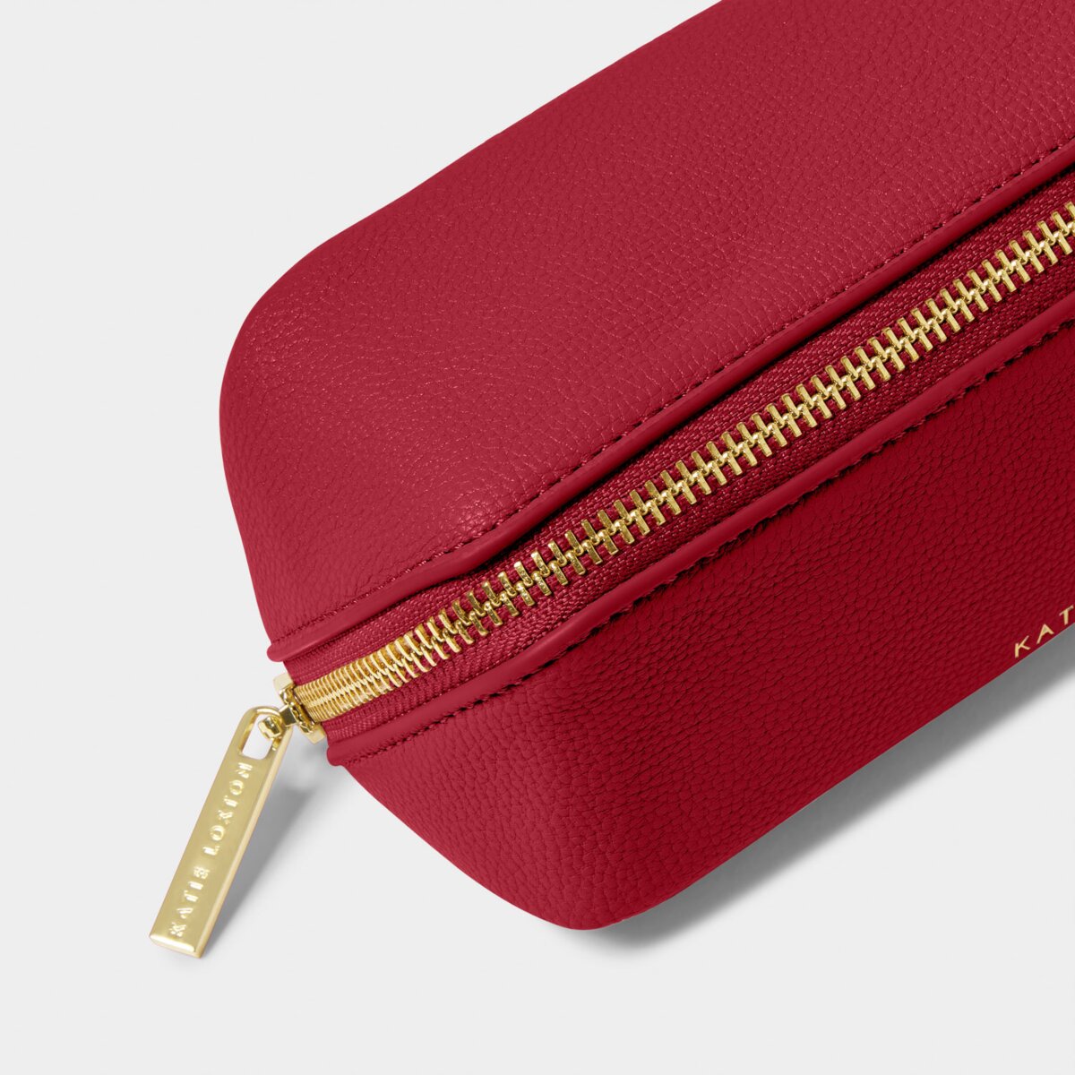 Katie Loxton |  Small Makeup Bag in Garnet Red