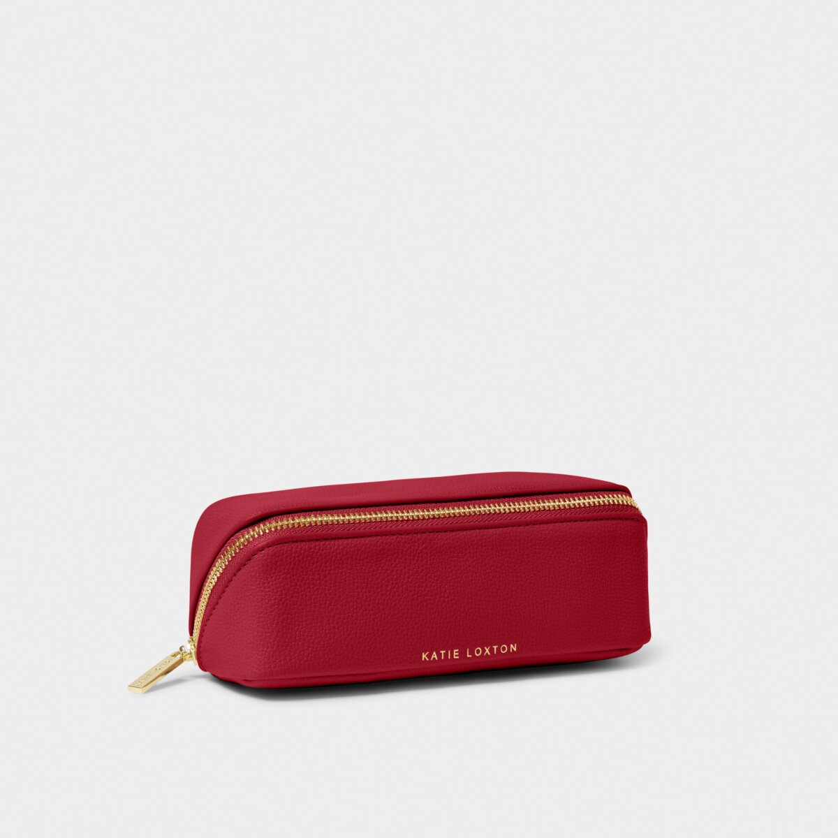 Katie Loxton |  Small Makeup Bag in Garnet Red