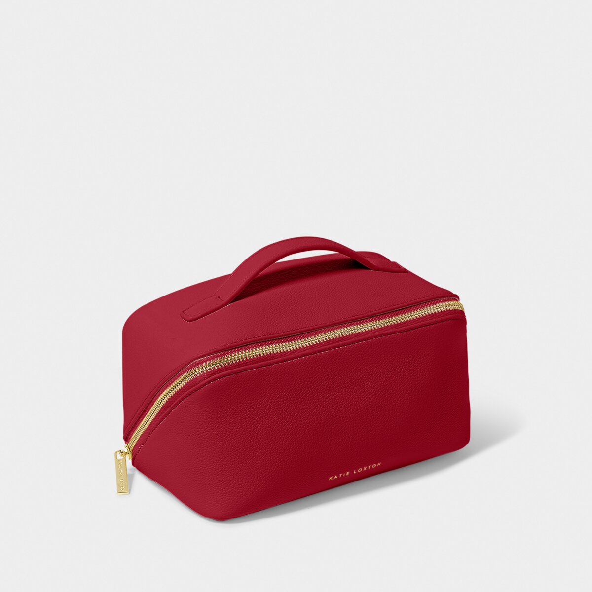 Katie Loxton |  Medium Makeup And Wash bag in Garnet Red