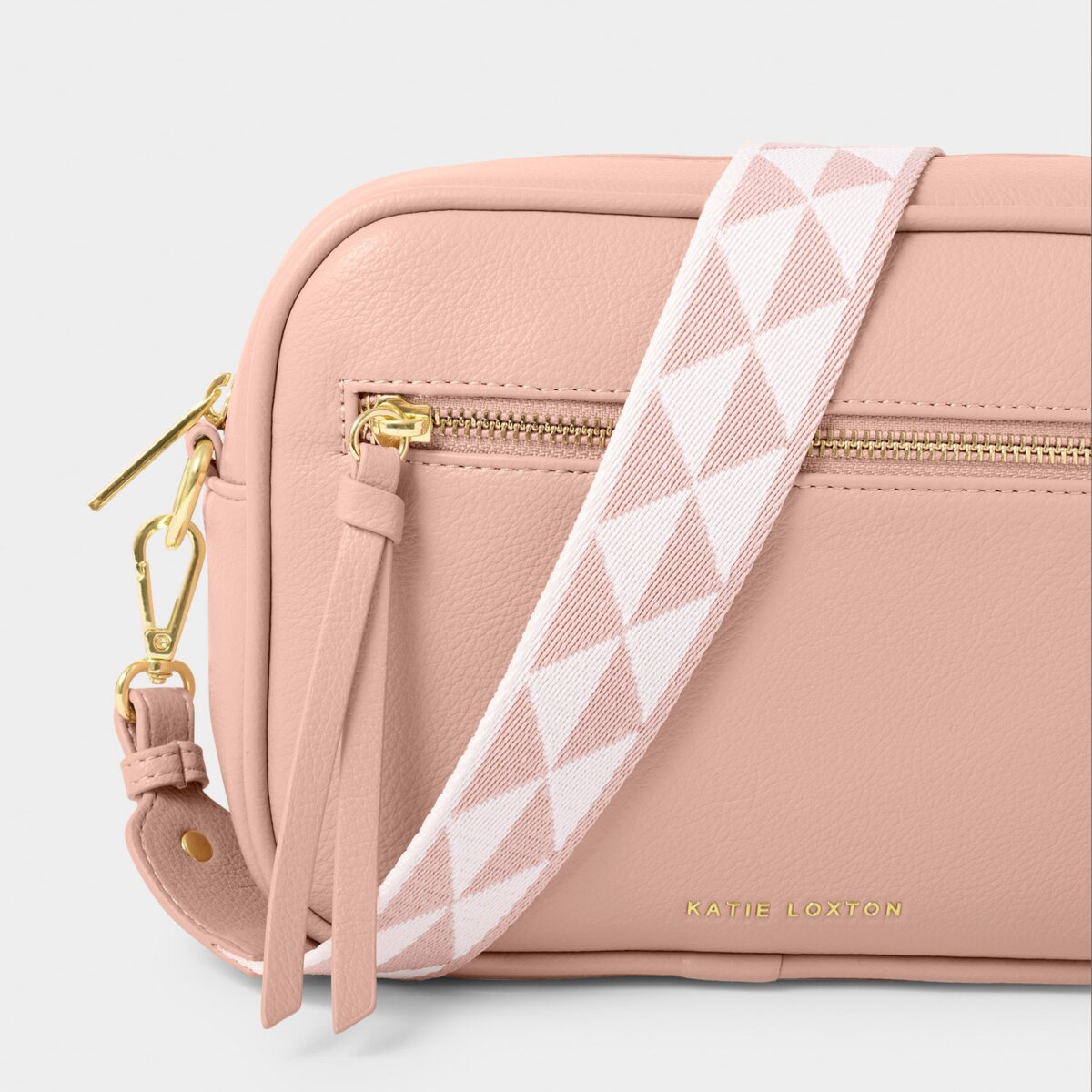 Katie Loxton | Hallie Crossbody Bag | Blossom Pink