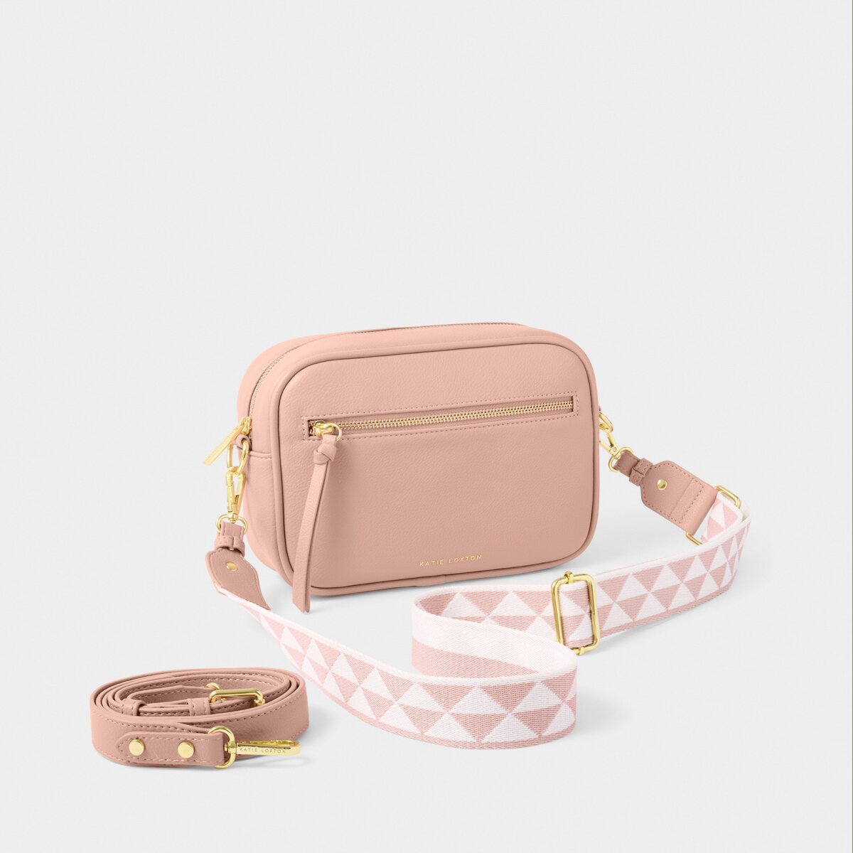 Katie Loxton | Hallie Crossbody Bag | Blossom Pink