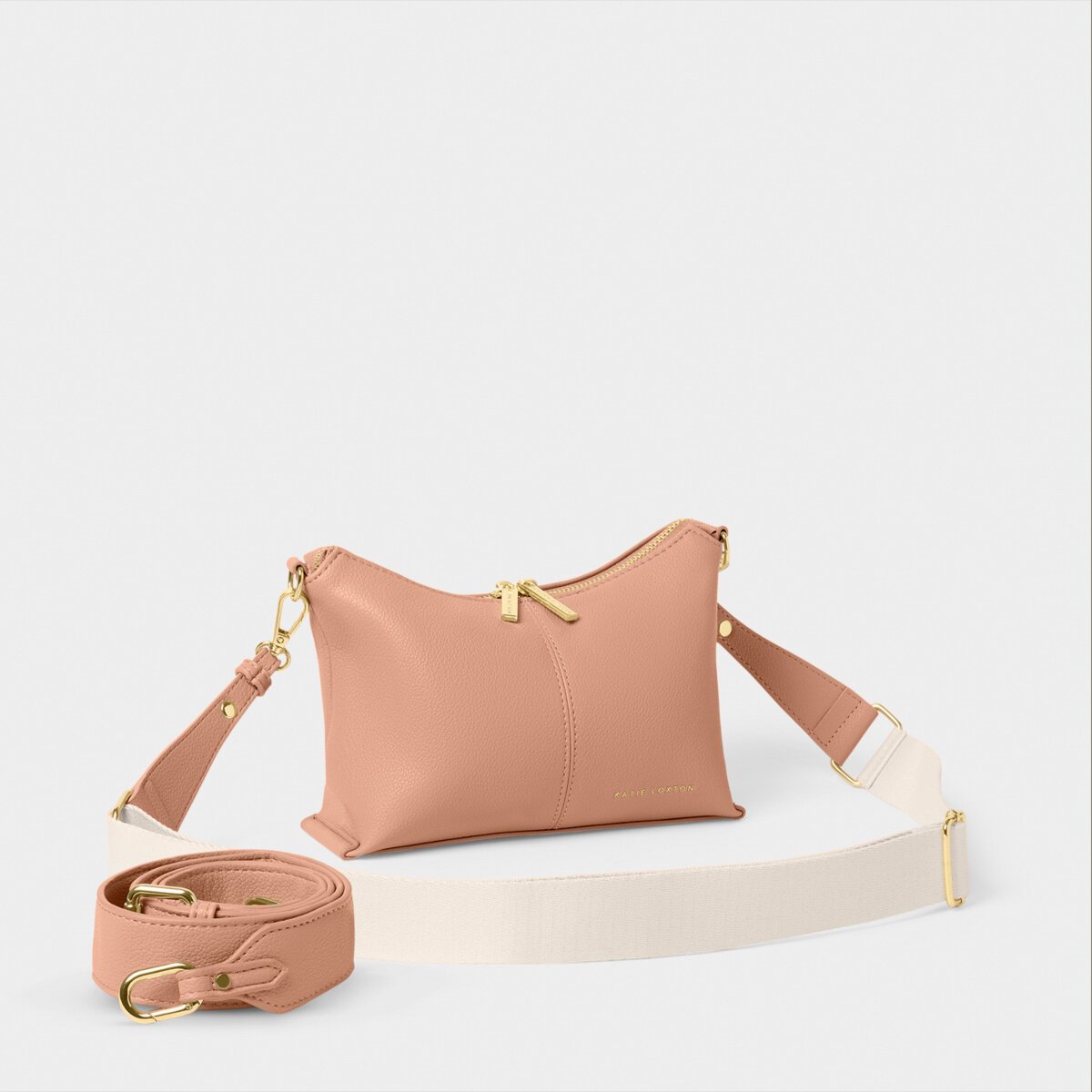 Katie Loxton | Laila Crossbody Bag | Peony Blush Pink