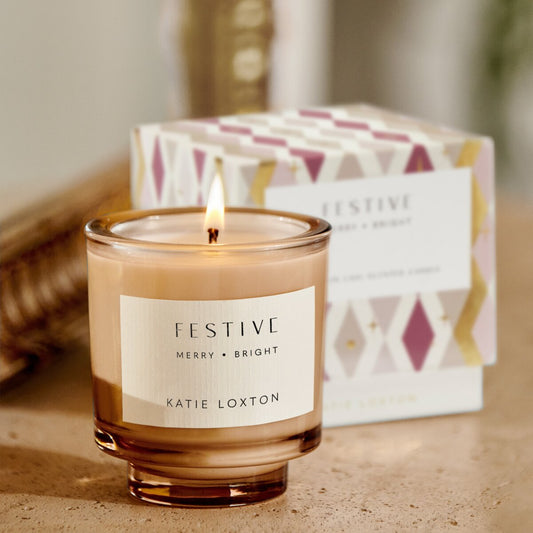 Katie Loxton | 'Festive' Cinnamon And Nutmeg Chai Candle