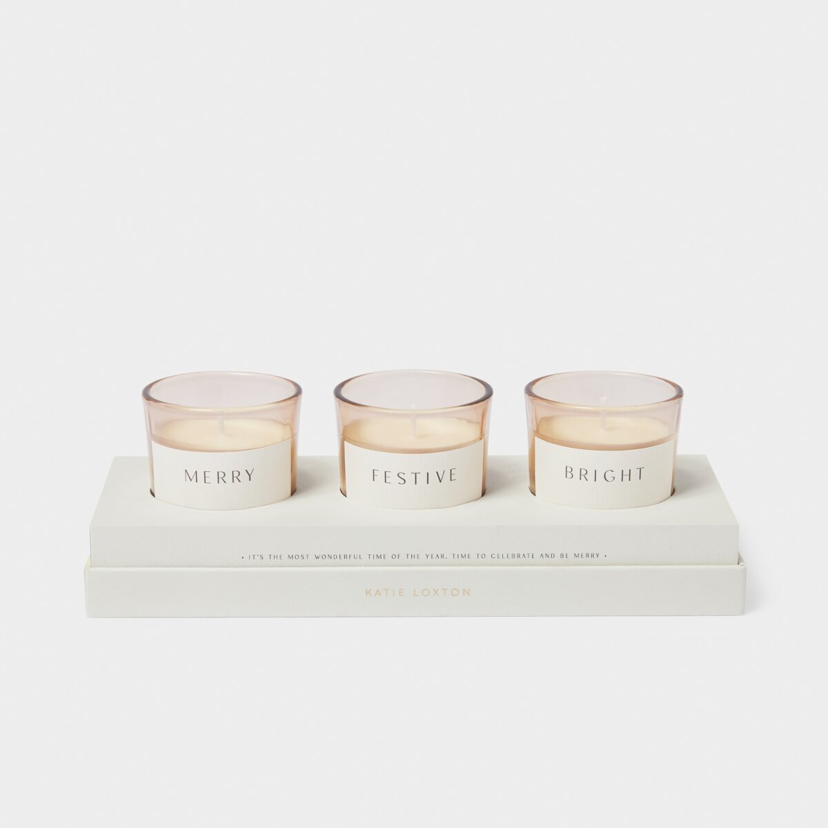 Katie Loxton | Trio Votive Set 'Festive'