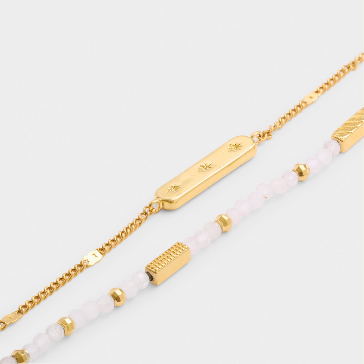 Katie Loxton | Birthstone Bracelet | April | Rock Crystal