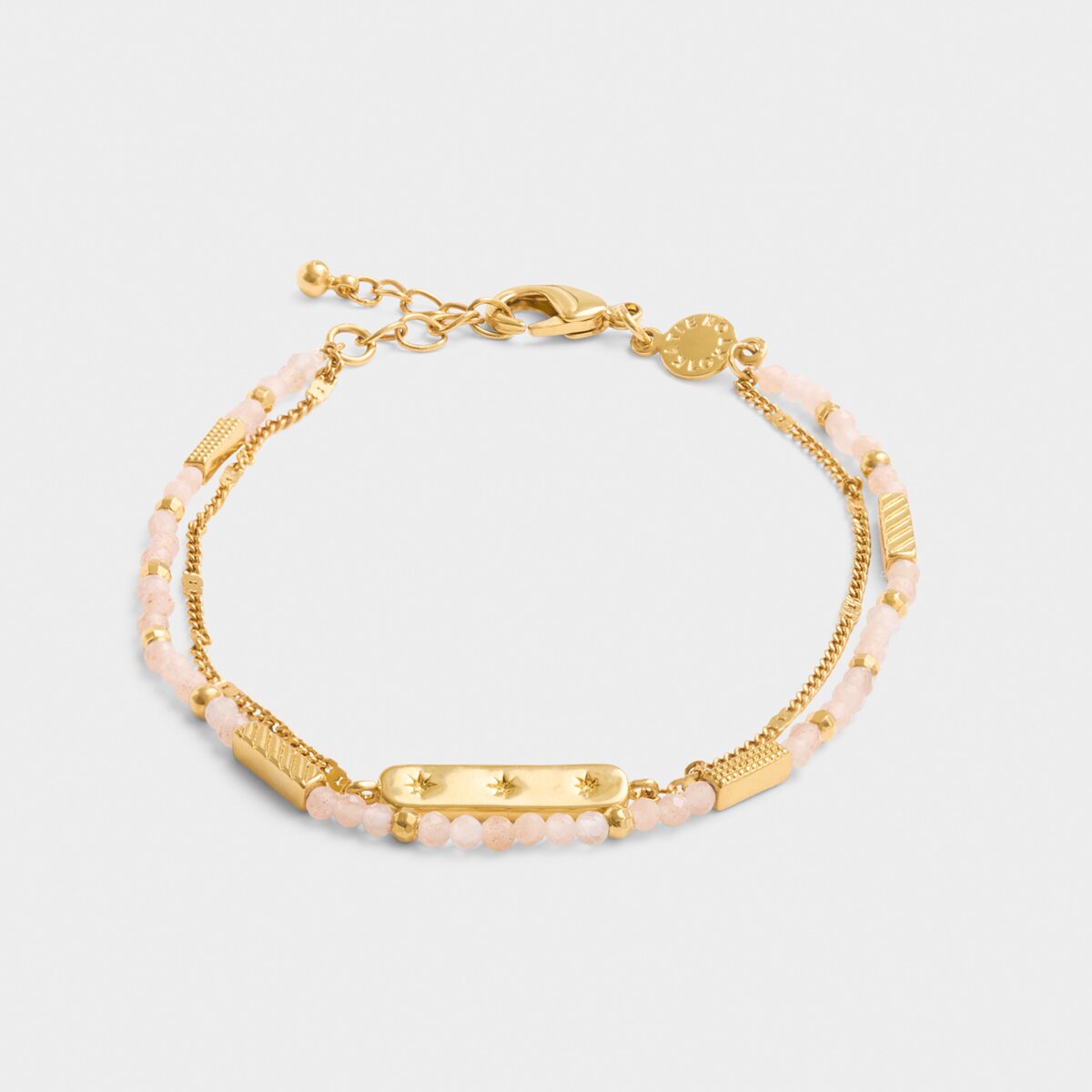 Katie Loxton | Birthstone Bracelet | July | Sunstone