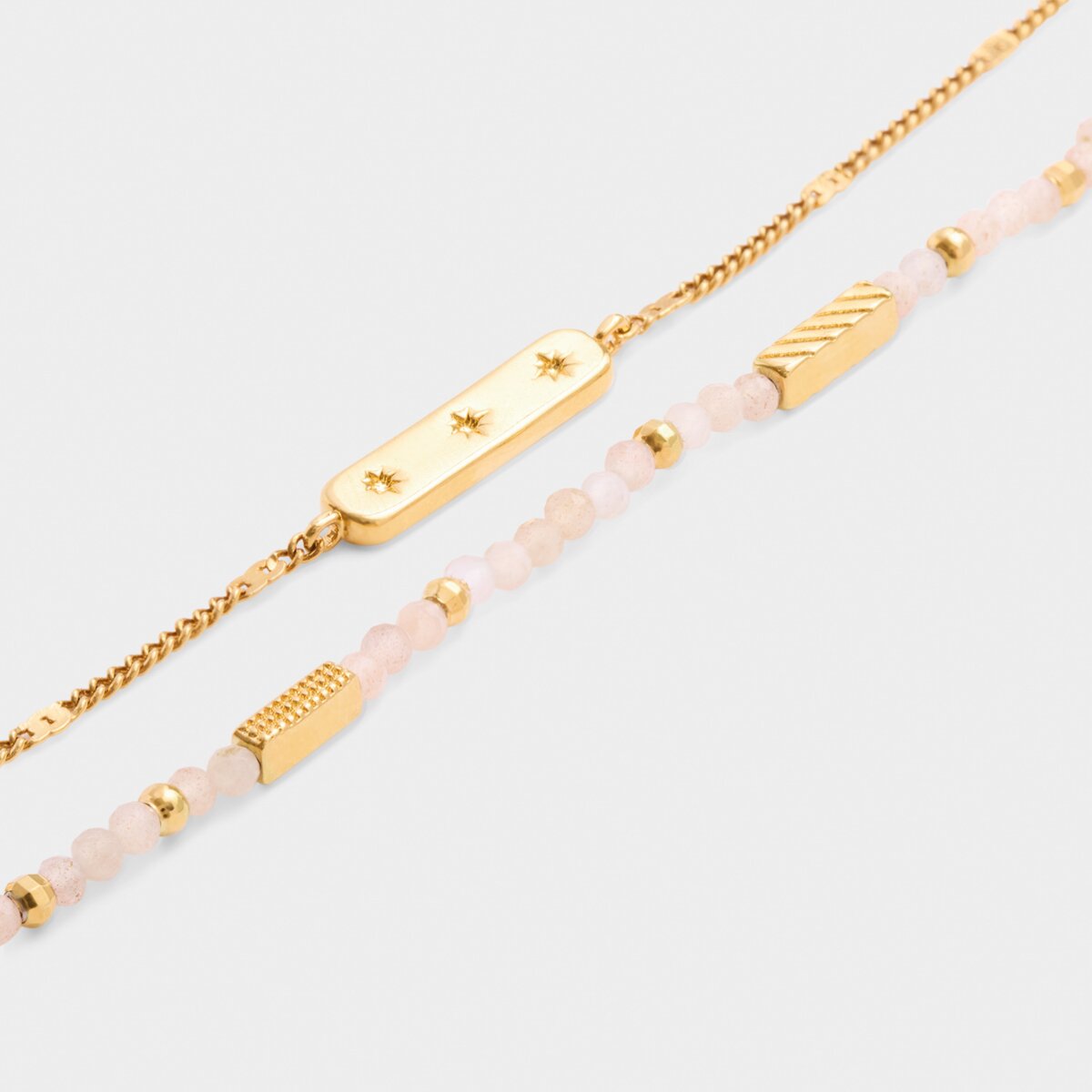 Katie Loxton | Birthstone Bracelet | July | Sunstone