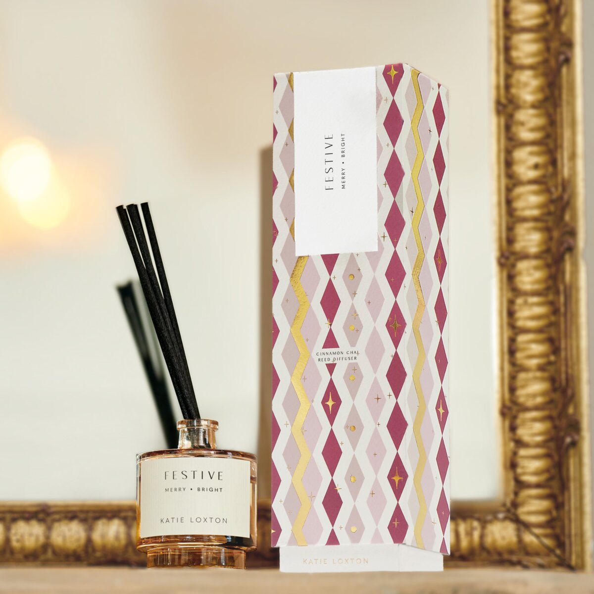 Katie Loxton | 'Festive' Cinnamon And Nutmeg Chai Reed Diffuser