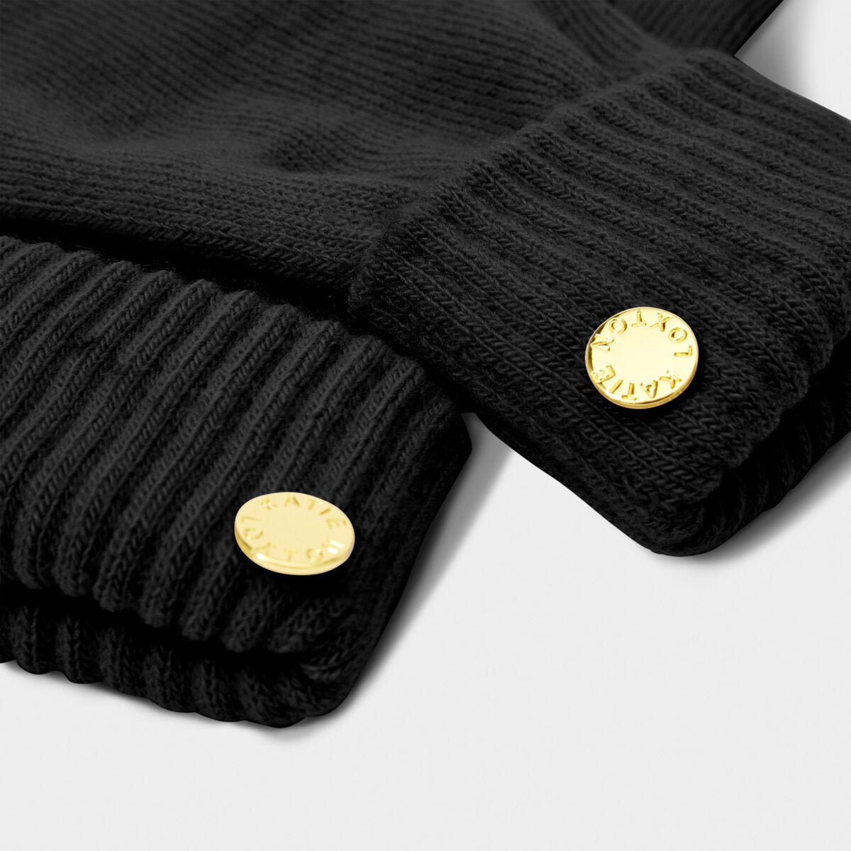 Katie Loxton | Knitted Gloves | Black